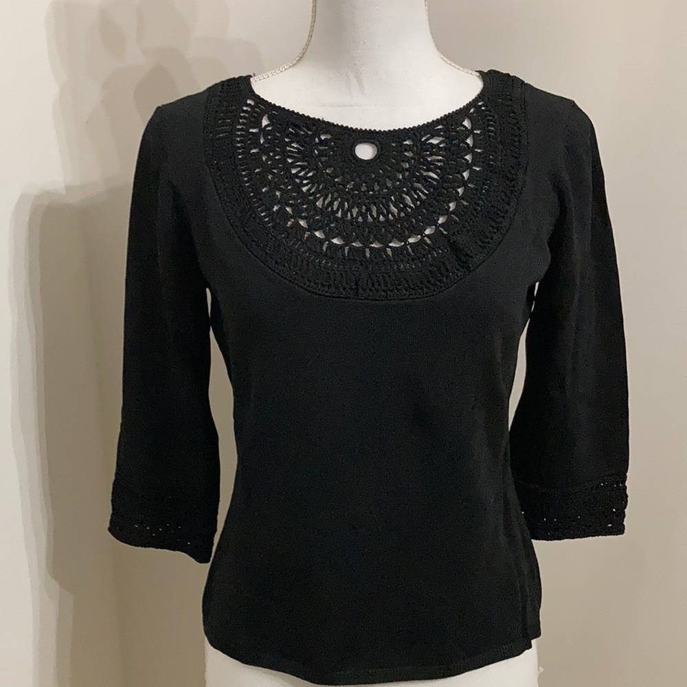 Talbots Petites Long Sleeve Top - Size L